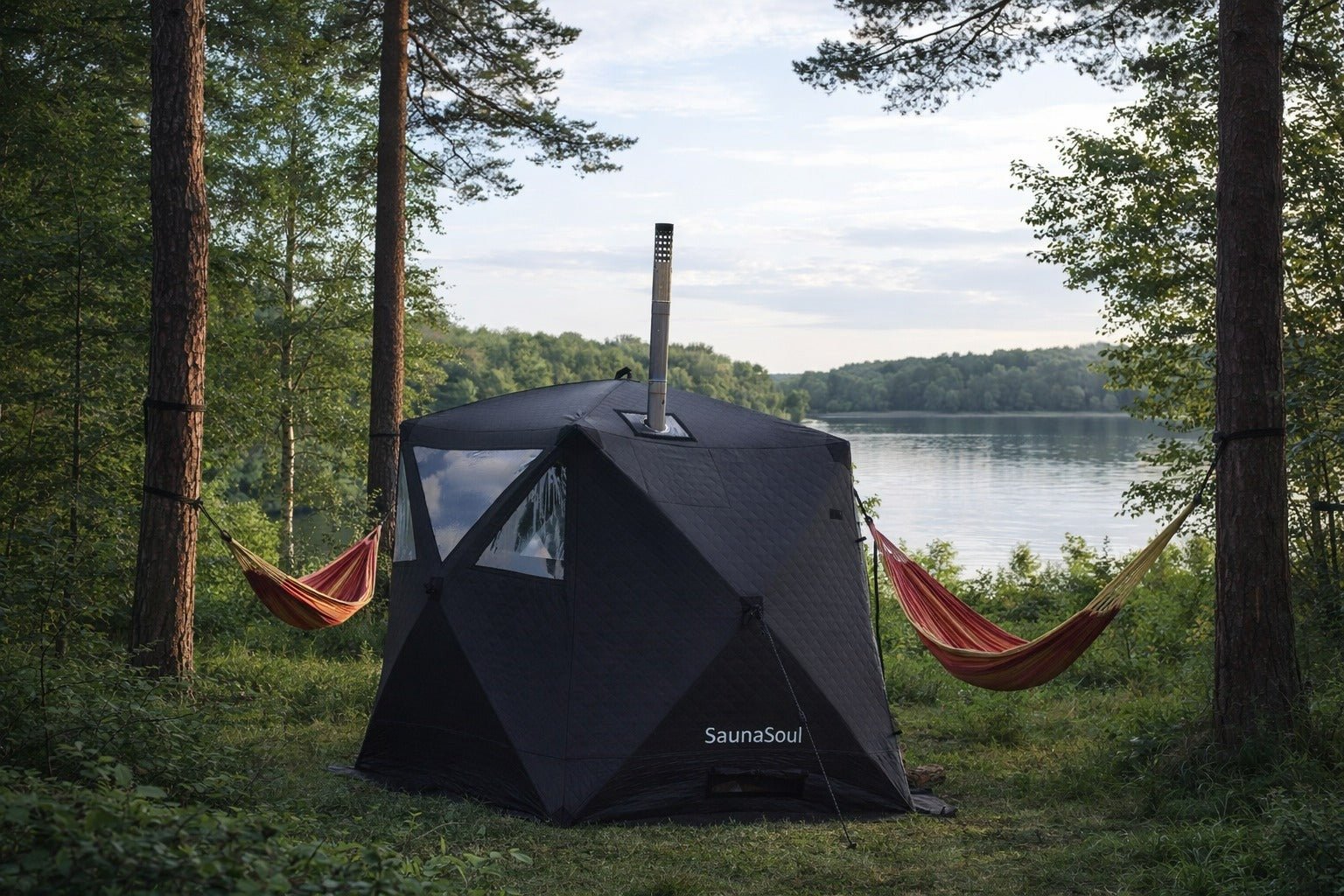 Sauna latem? Dlaczego Sauna Namiotowa jest najlepszym całorocznym wyborem - Sauna Soul