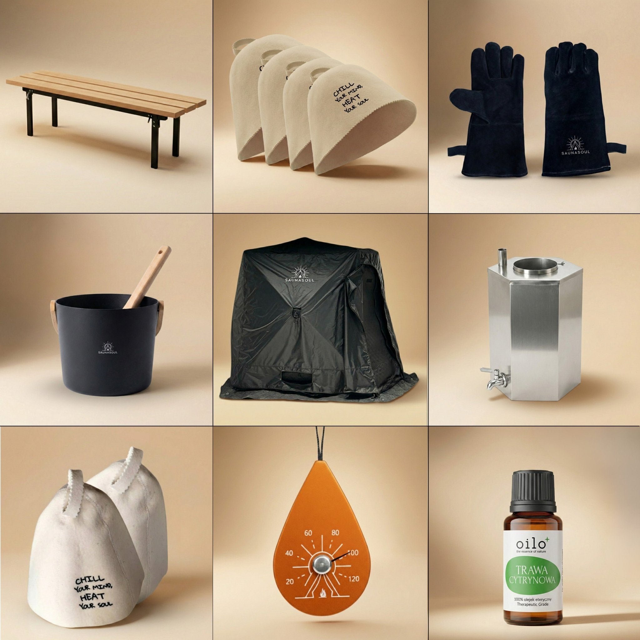 Zestaw Premium - komplet dla najbardziej wymagających - Sauna Soul