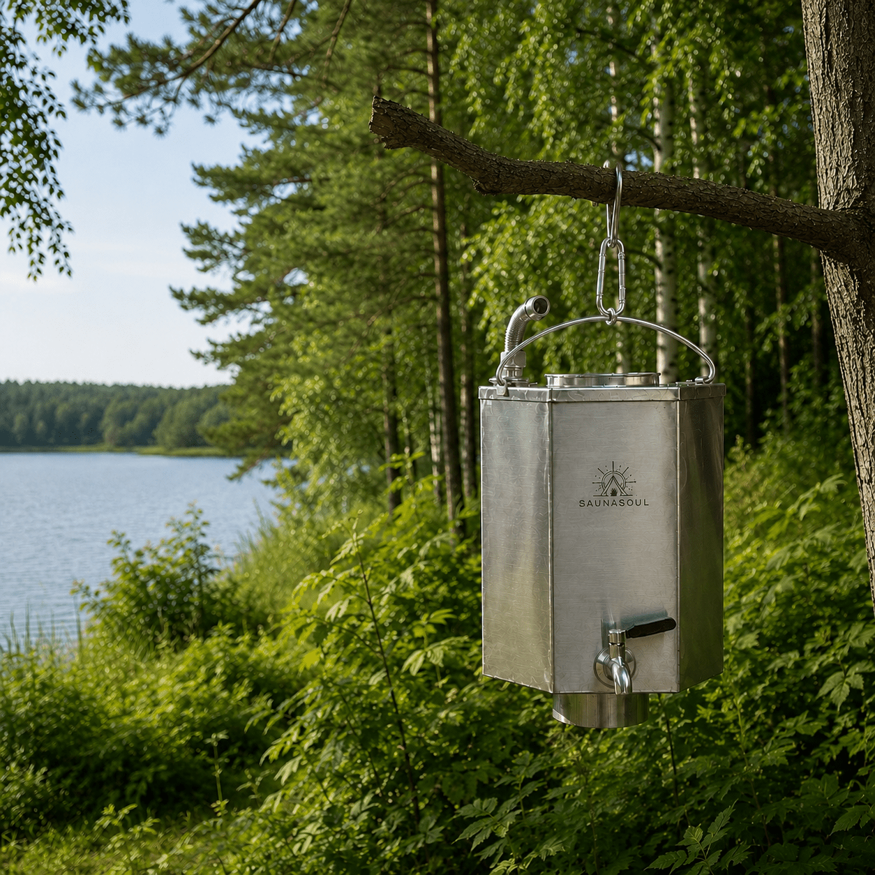 Generator pary i podgrzewacz wody - Sauna Soul