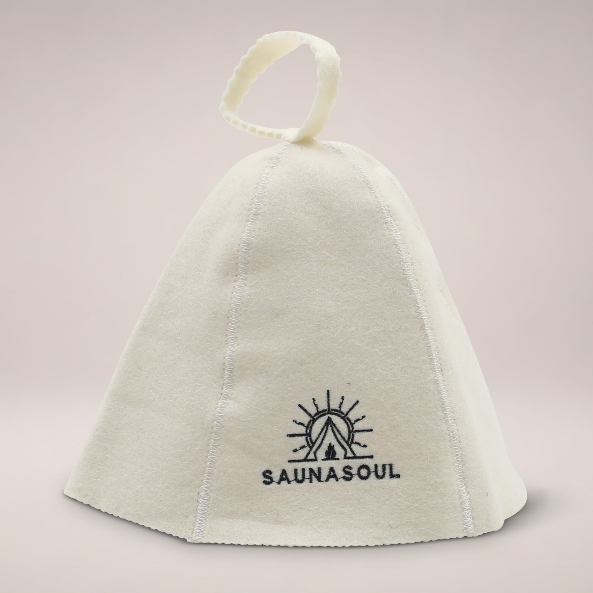 Sauna Cap Made of 100% Natural Wool - Style, Comfort, and