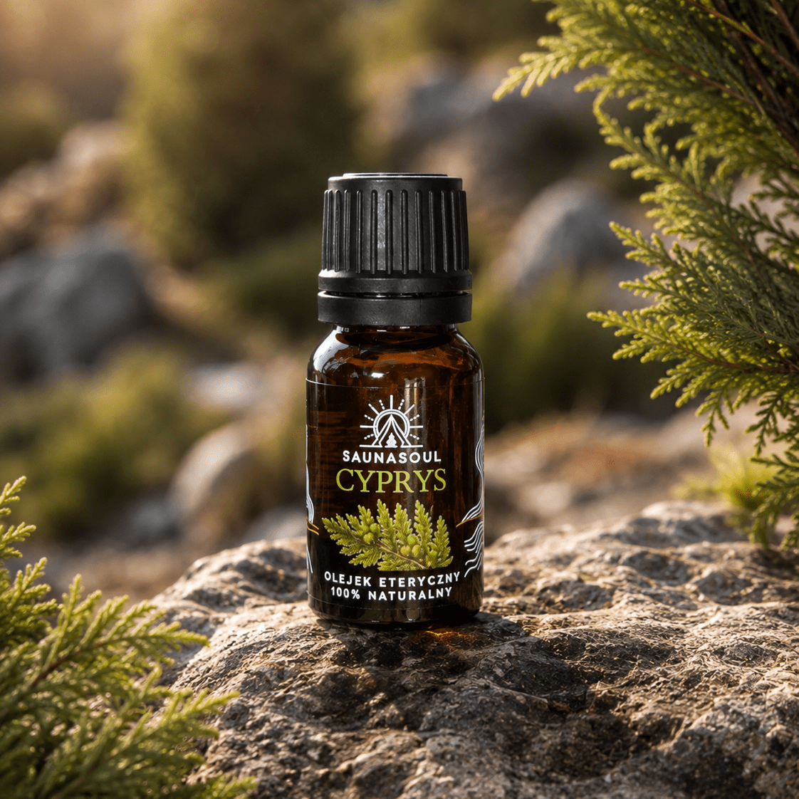 Olejek eteryczny 10ml - Cyprys - Sauna Soul