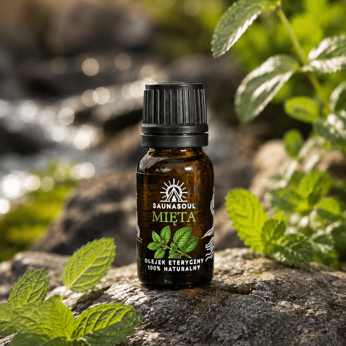Olejek eteryczny 10ml - Mięta - Sauna Soul